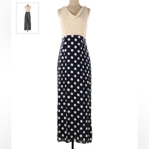 Long Polka Dot Dress - Size 6 - From Anthropologie
